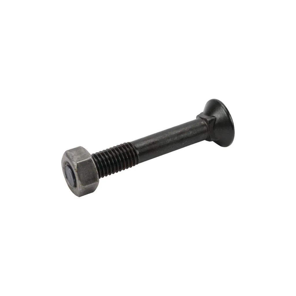 Șurub plug cu gât pătrat și piuliță M12x80mm VK