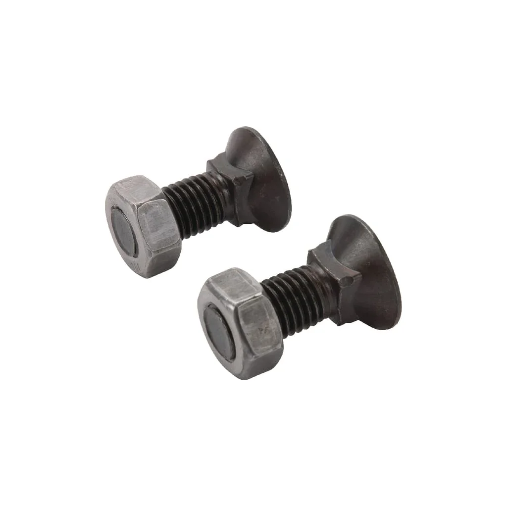 Set șuruburi plug cu gât pătrat și piuliță M11x30mm VK 2 buc.