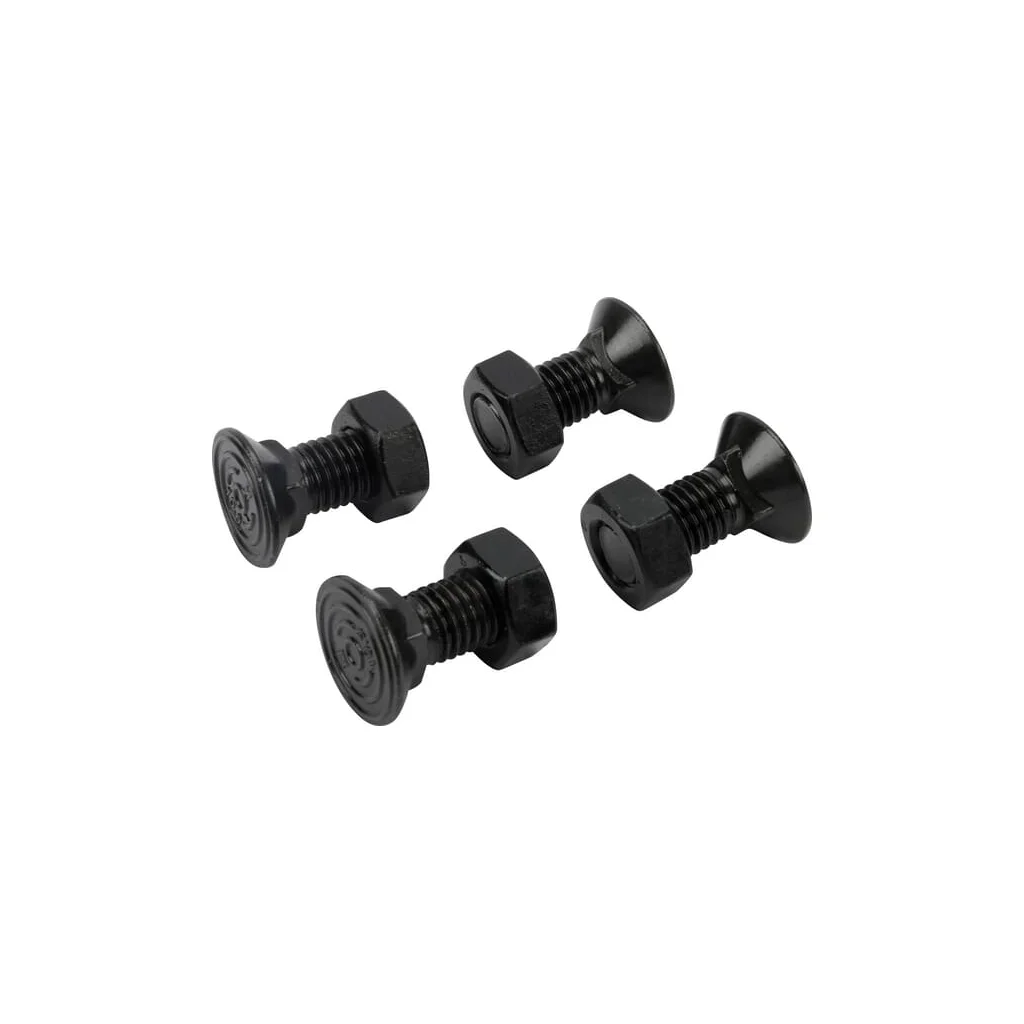 Set șuruburi plug cu gât pătrat și piuliță M14x35mm VK 4 buc.