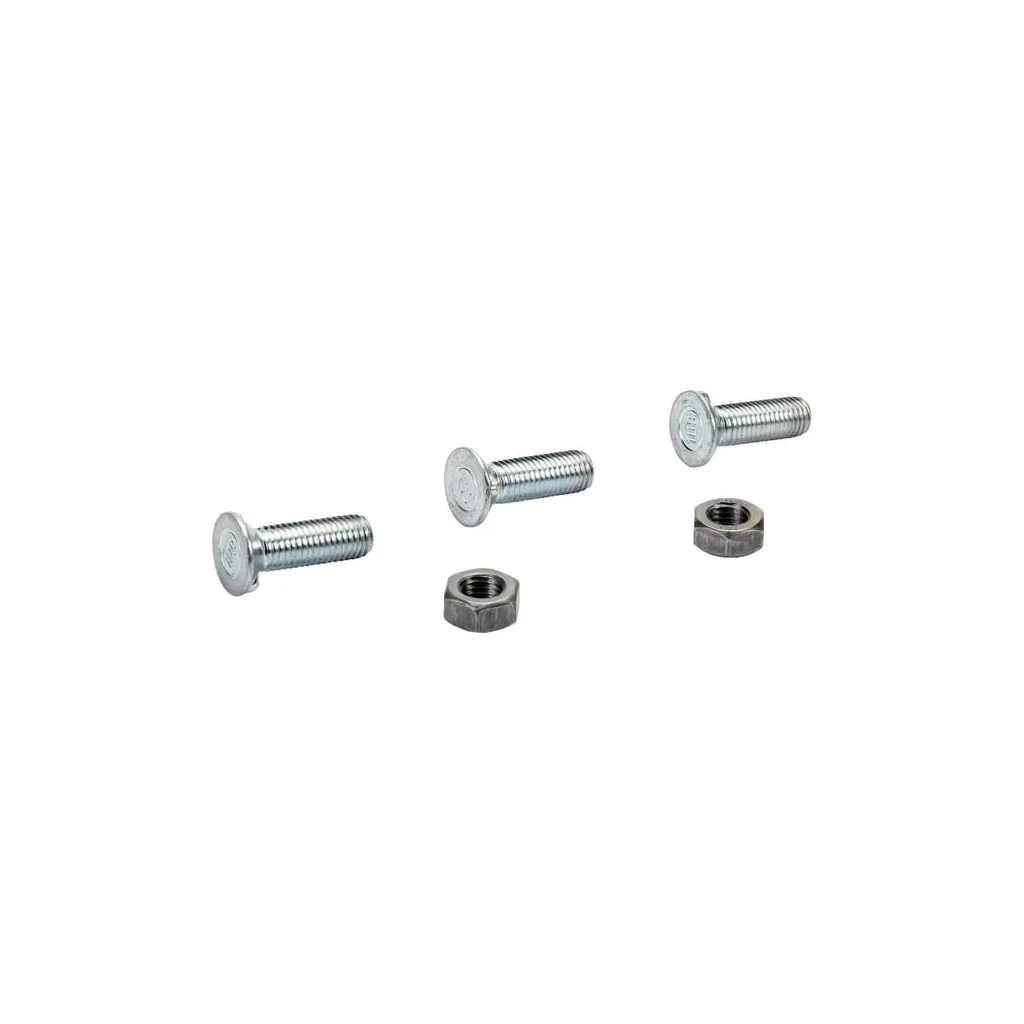 Set șuruburi plug cu umeri și piuliță M11x35mm CO 2 buc.