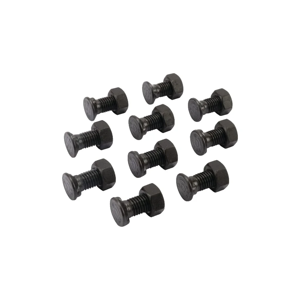 Set șuruburi plug cu umeri și piuliță M12x30mm CO 10 buc.