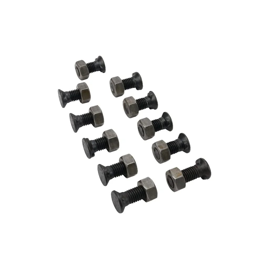 Set șuruburi plug cu umeri și piuliță M12x30mm 9 buc. CO M12x35mm CO 2 buc.