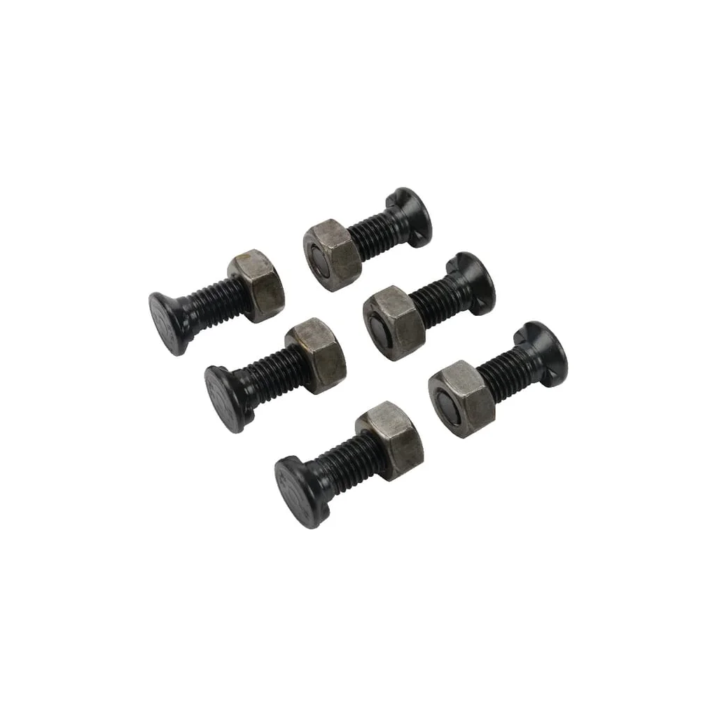 Set șuruburi plug cu umeri și piuliță M12x35mm CO 6 buc.