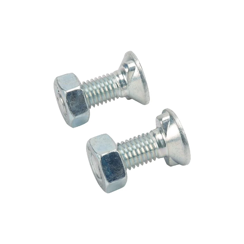 Set șuruburi plug cu umeri și piuliță M10x20mm CO 2 buc.