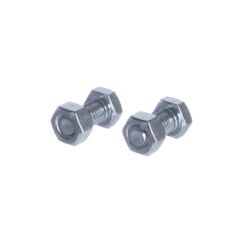 Șurub plug cap hexagonal cu piuliță M12x25mm 2 buc.