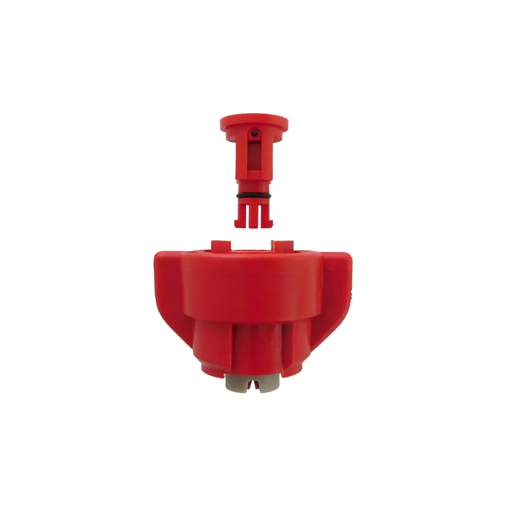 Duză injecție aer TD 60° 04, roșie/gri, din material ceramic, Agrotop