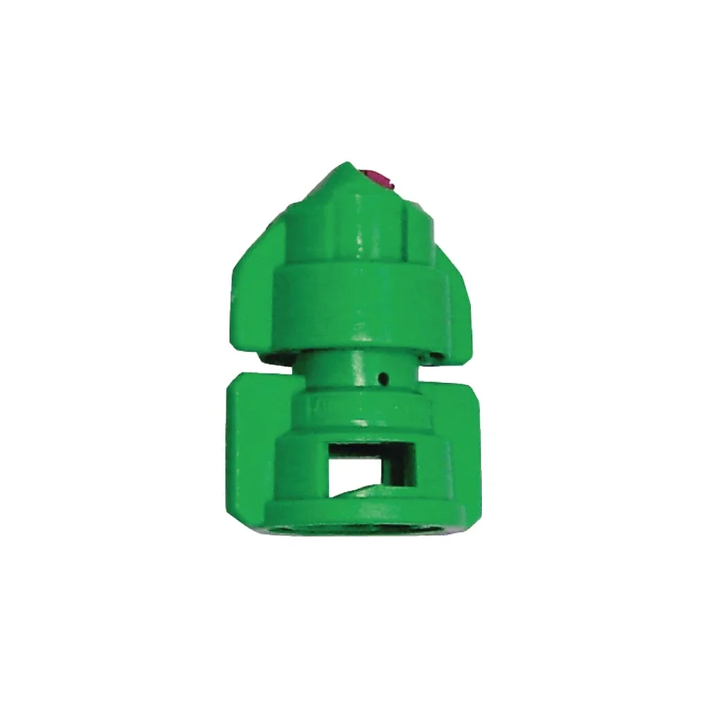 Duză dublă ventilator injecție aer TDHS 110° 015 verde din material ceramic Agrotop