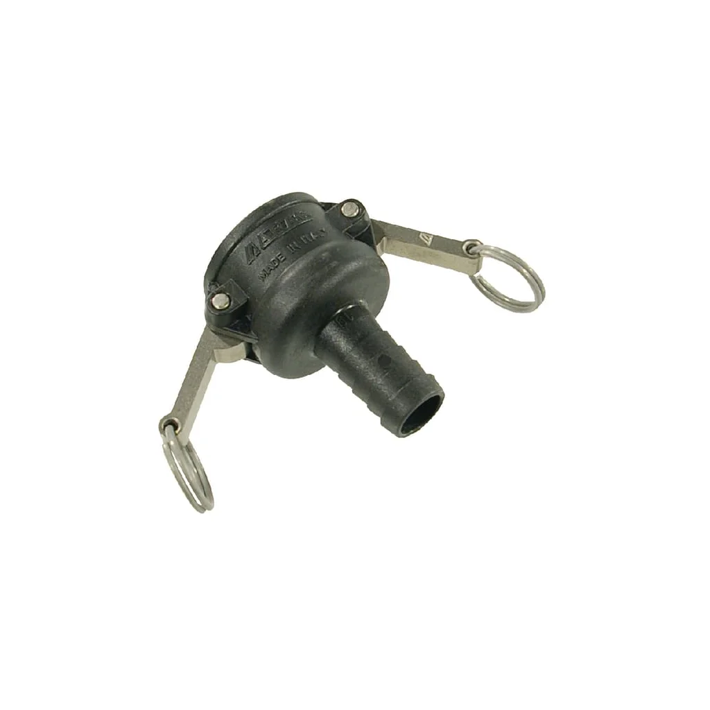 Cuplă Camlock tip C 3/4", conexiune furtun, polipropilenă