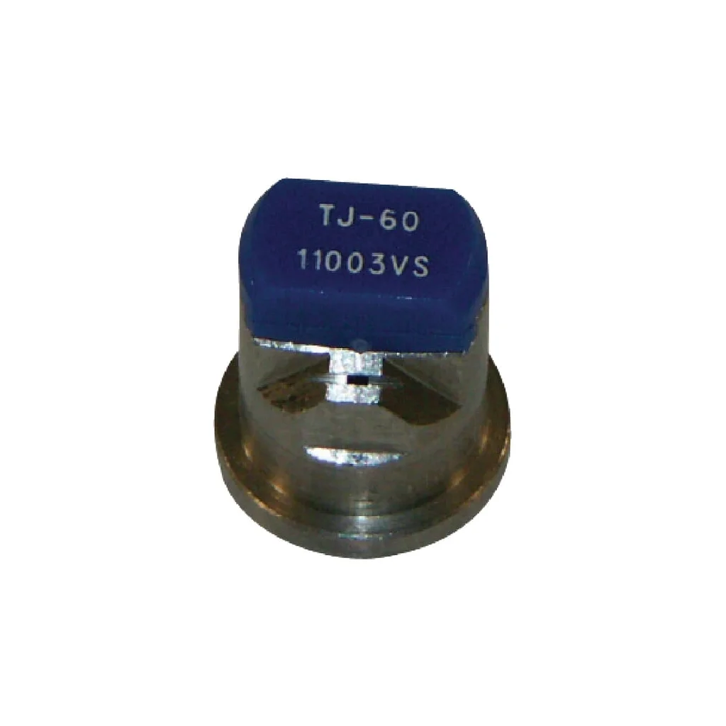Duză ventilator dublu plat TJ 110° 03 TeeJet, albastră, din oțel inoxidabil