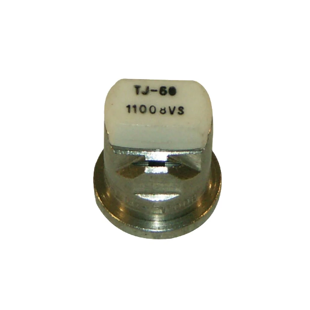 Duză ventilator dublu plat TJ 110° 08 TeeJet, albă, din oțel inoxidabil