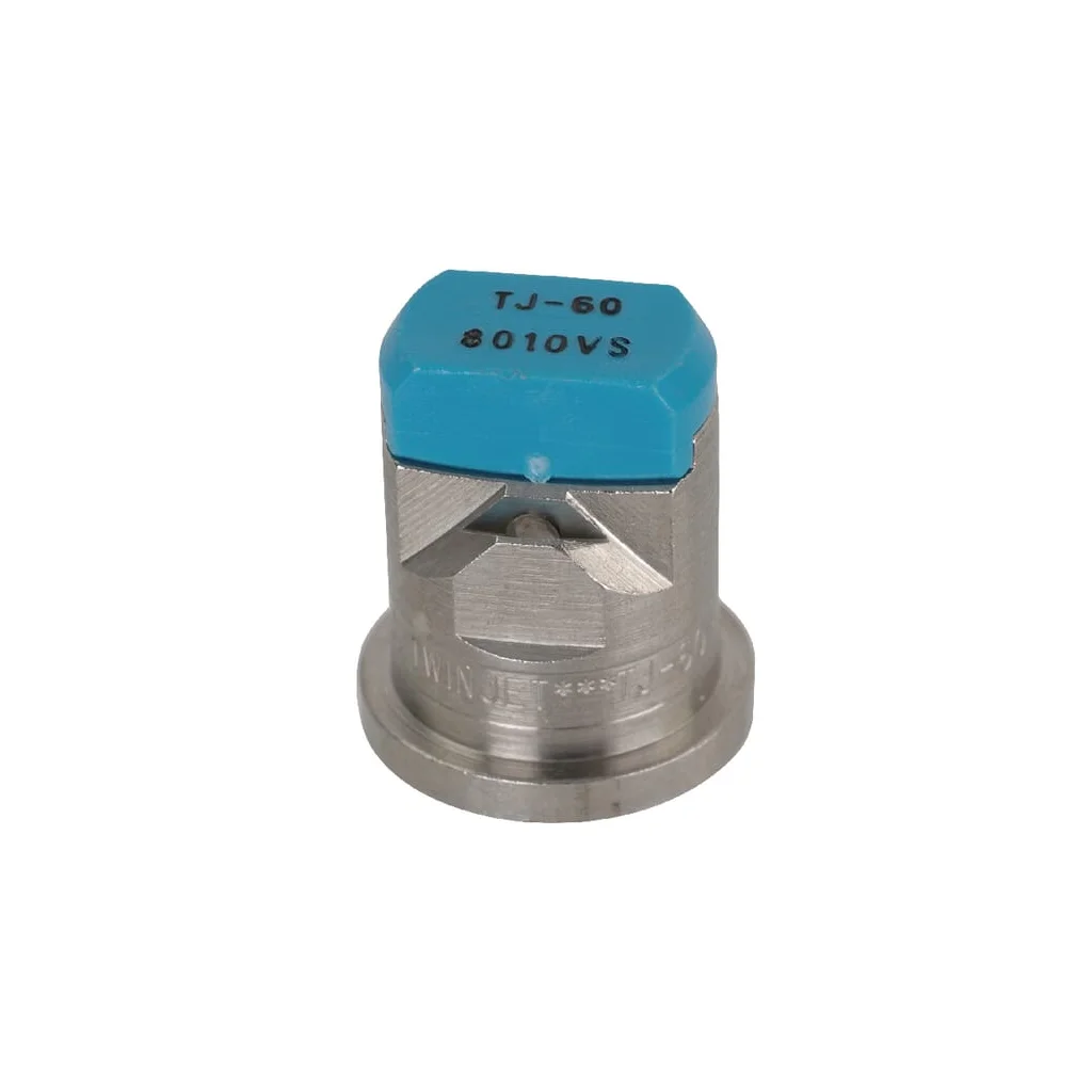 Duză ventilator dublu plat TJ 80° 10 TeeJet, bleu, din oțel inoxidabil