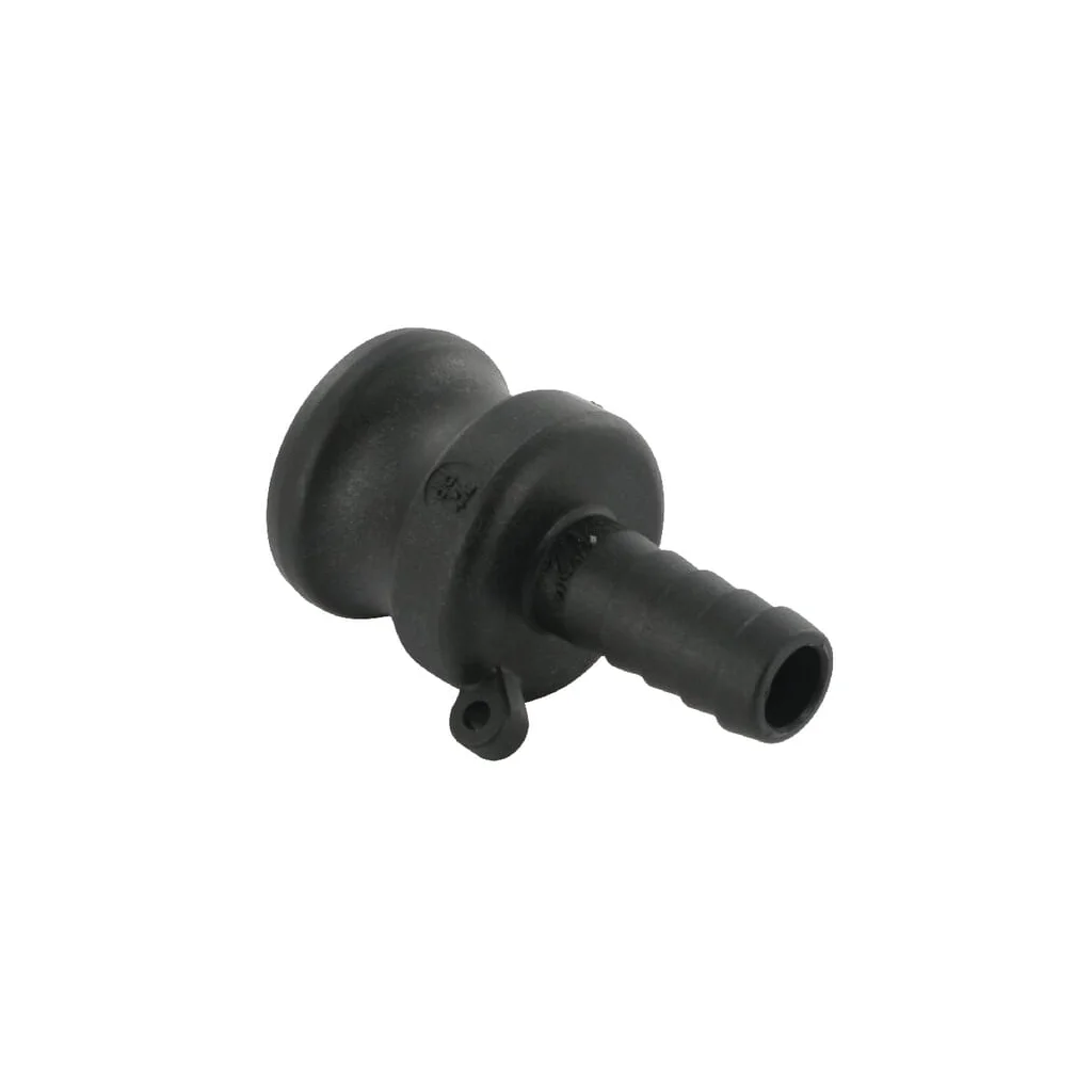Cuplă Camlock tip E 3/4", conexiune furtun 13mm, polipropilenă
