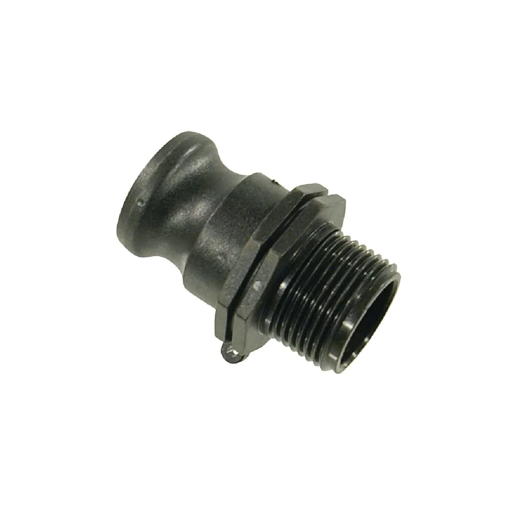 Cuplă Camlock tip F 1", filet tată, polipropilenă