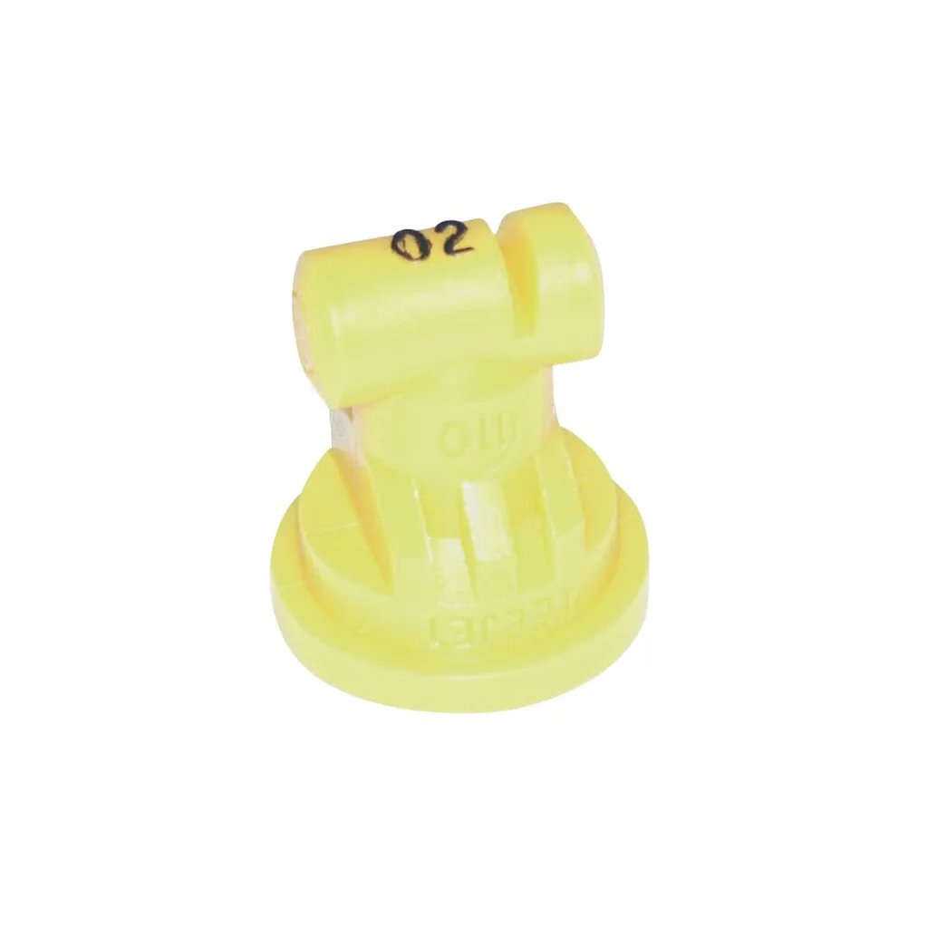 Duză TeeJet cu unghi larg TT 110° 02, galbenă, din plastic