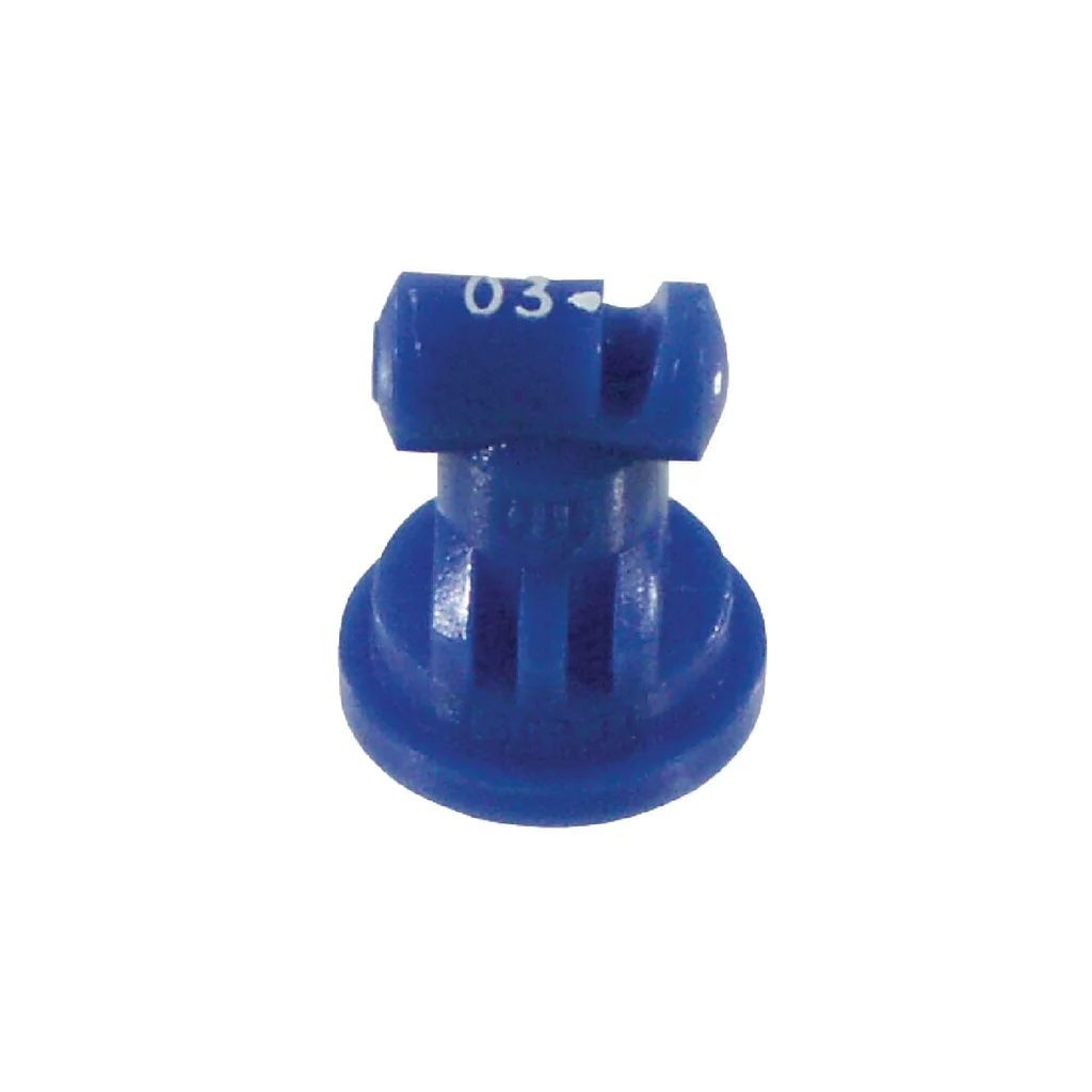 Duză TeeJet cu unghi larg TT 110° 03, albastră, din plastic
