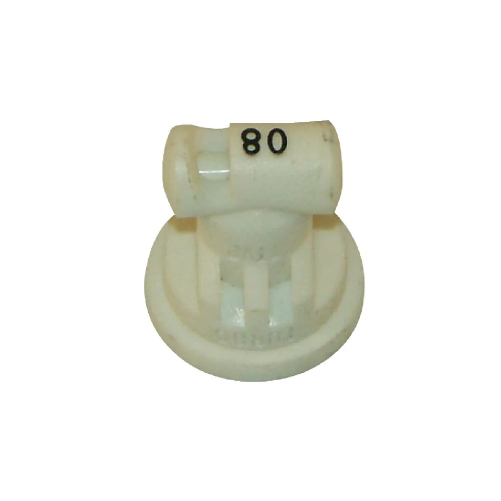 Duză TeeJet cu unghi larg TT 110° 08, albă, din plastic