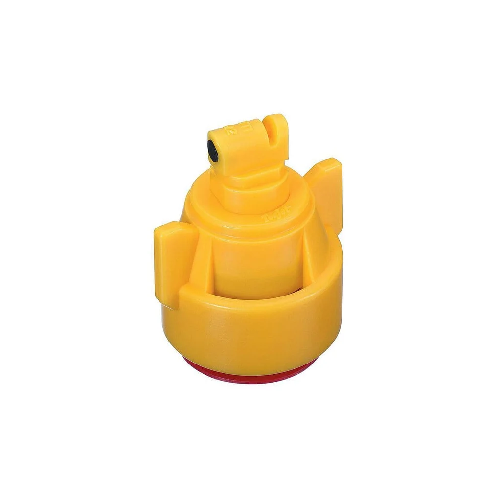Duza de injecție aer TTI 110° cu garnitură și capac 02 plastic galben TeeJet