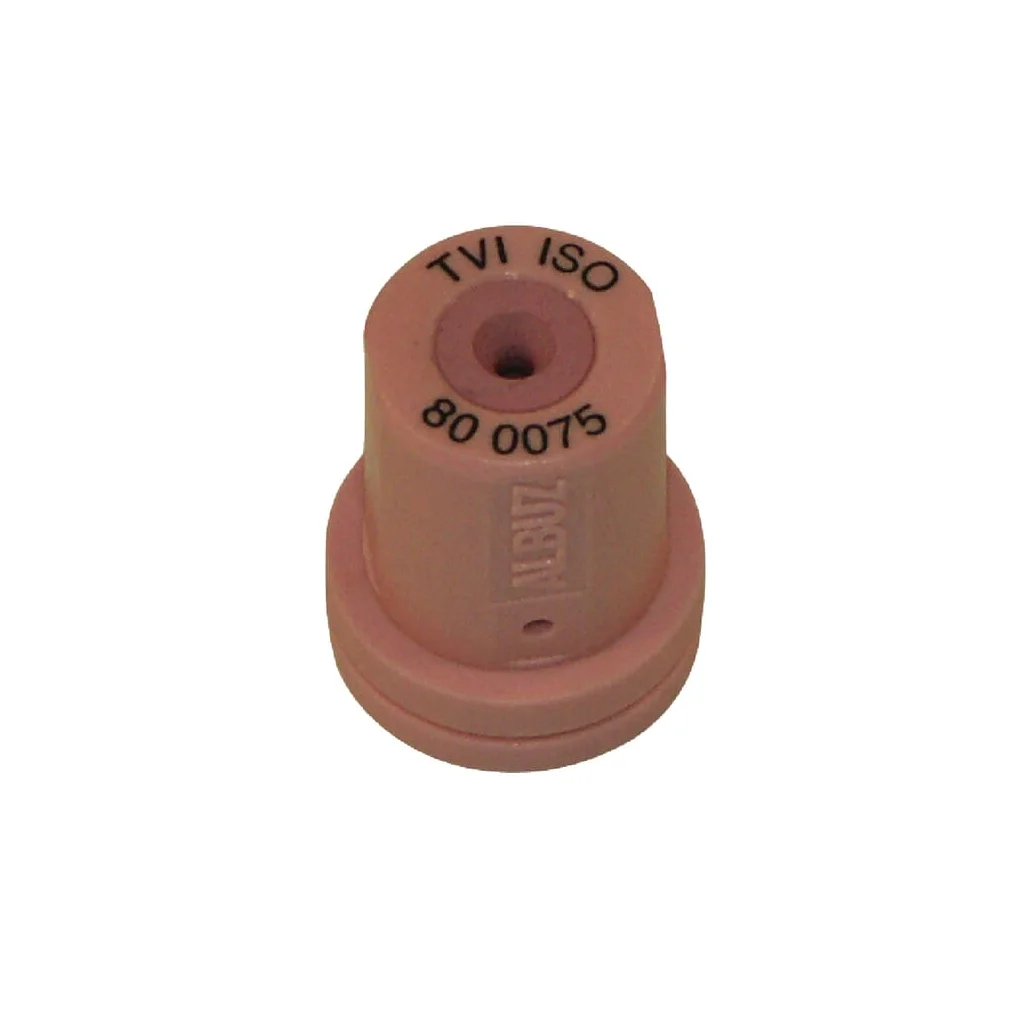 Duză conică goală pentru injecție de aer TVI 80° 0075 ceramică roz Albuz