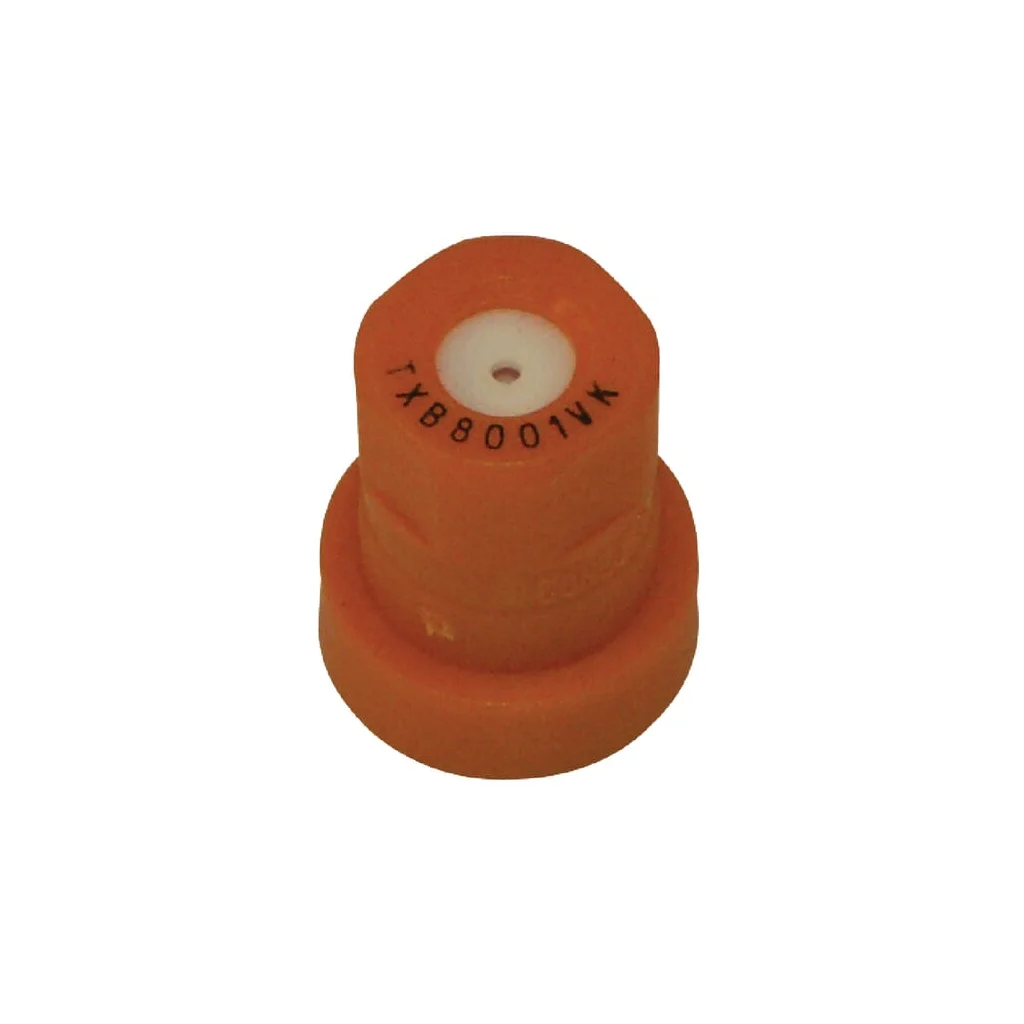 Duză conică goală TXB 80° 01 portocalie din material ceramic TeeJet