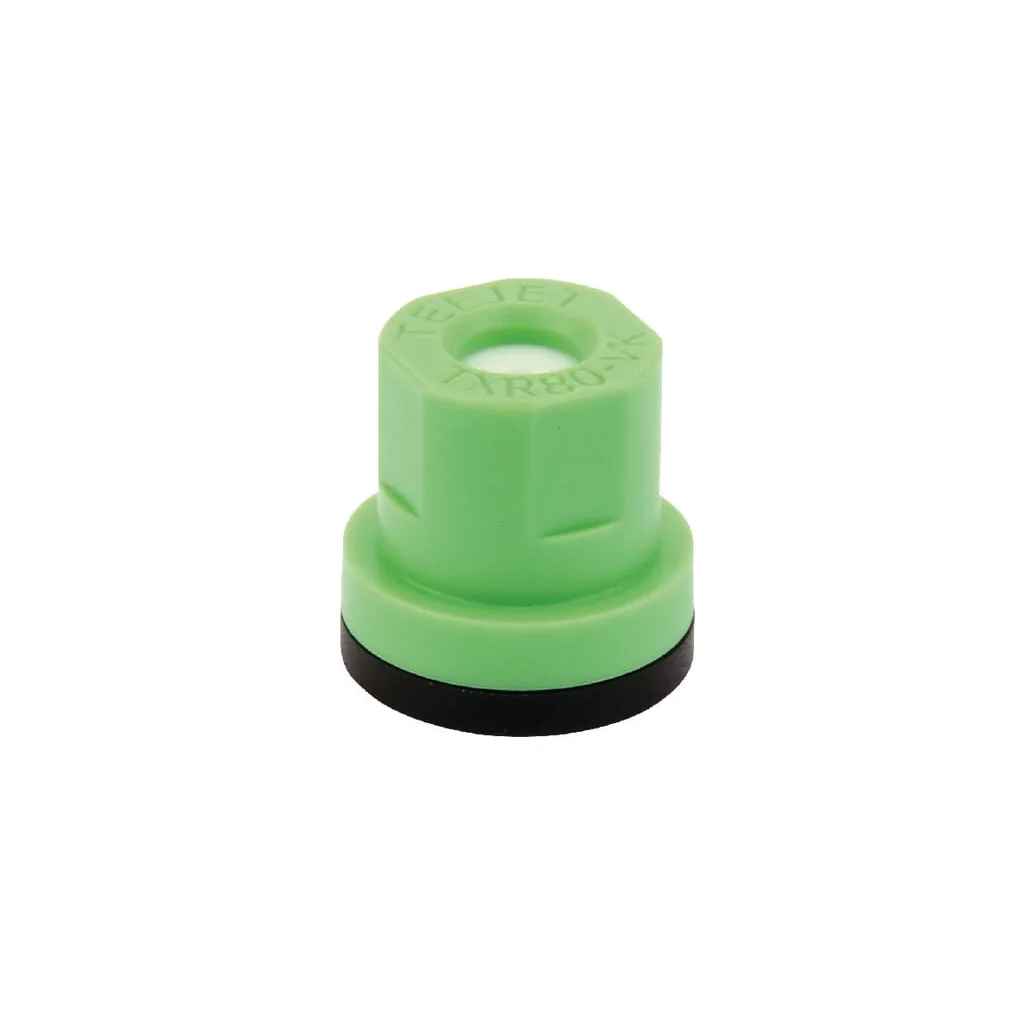 Duză conică goală injecție aer TXR 80° verde din material ceramic TeeJet