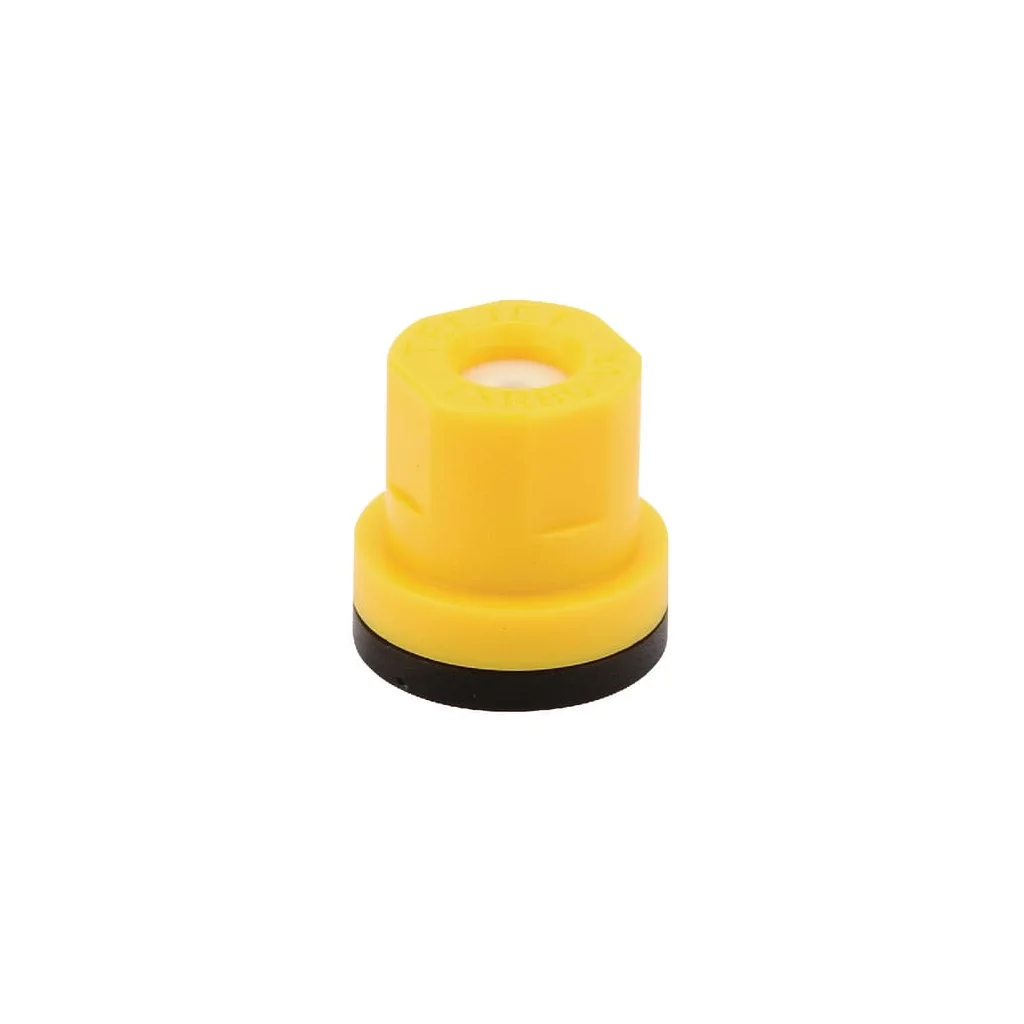 Duză conică goală injecție aer TXR 80° galbenă din material ceramic TeeJet