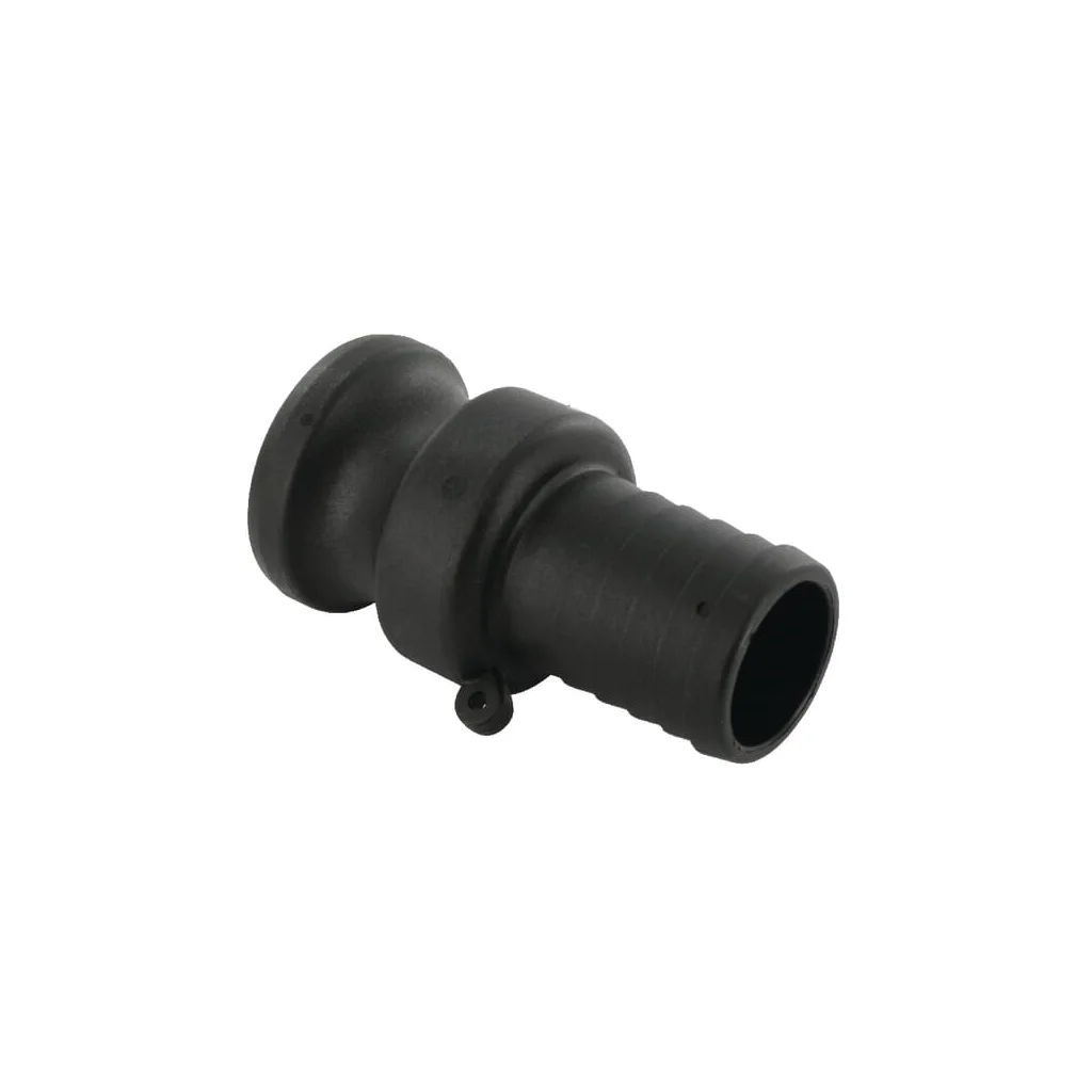 Cuplă Camlock tip E 1 1/4", conexiune furtun, polipropilenă
