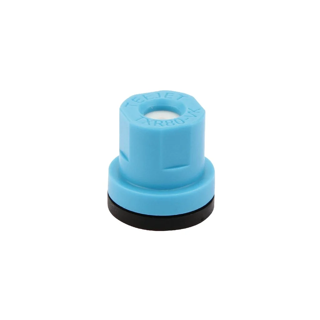 Duză conică goală injecție aer TXR 80° 80 albastră din material ceramic TeeJet