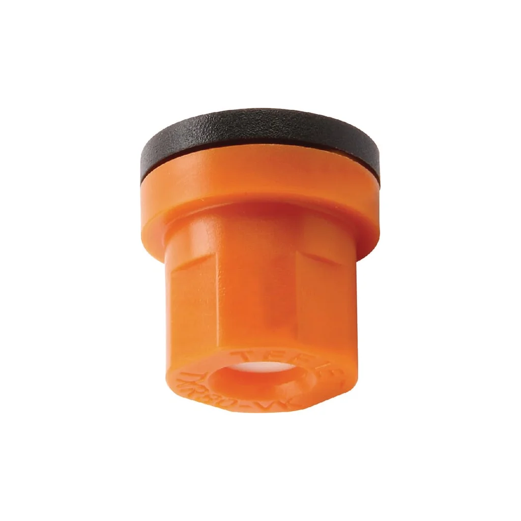 Duză conică goală injecție aer TXR 80° 02 portocalie din material ceramic TeeJet