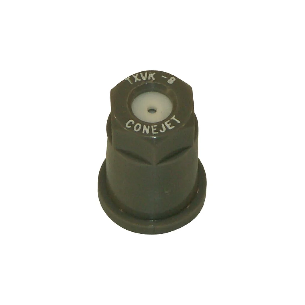 Duză conică goală TXVK 80° 06 gri din material ceramic TeeJet