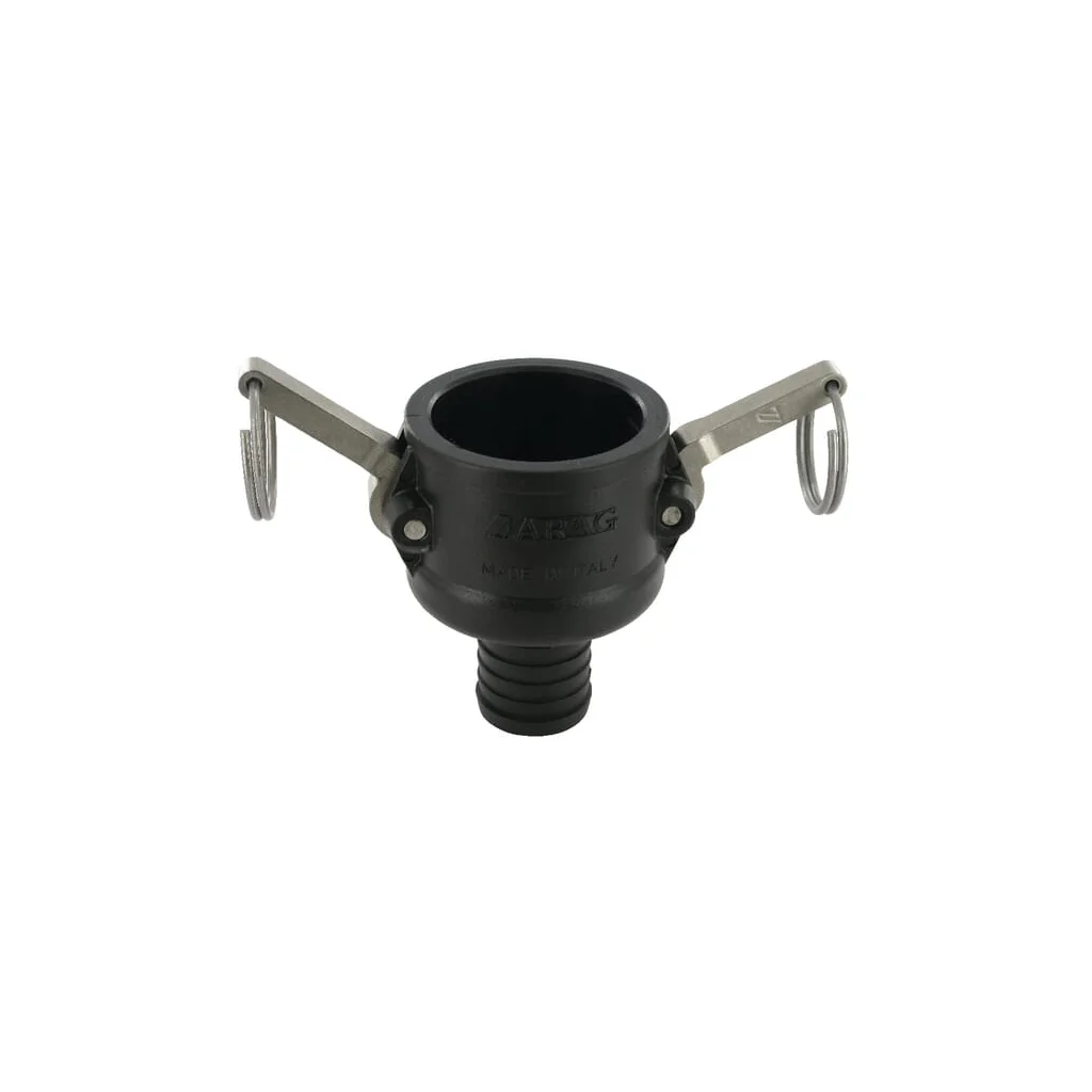 Cuplă Camlock tip C 1 1/2", conexiune furtun 32mm, polipropilenă