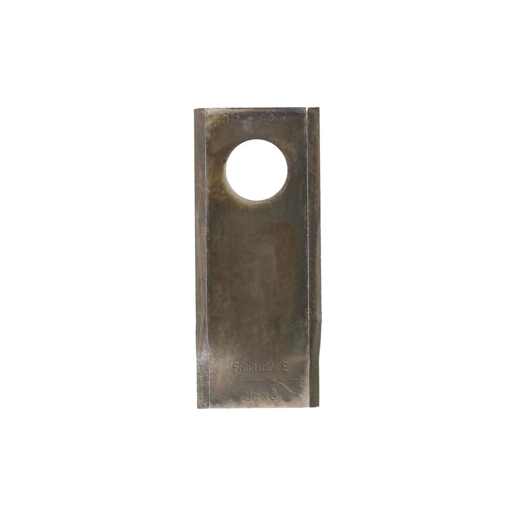 Lamă cositoare stânga 96x40x3mm orificiu 19mm pachet 25 buc. potrivită pentru Deutz-Fahr