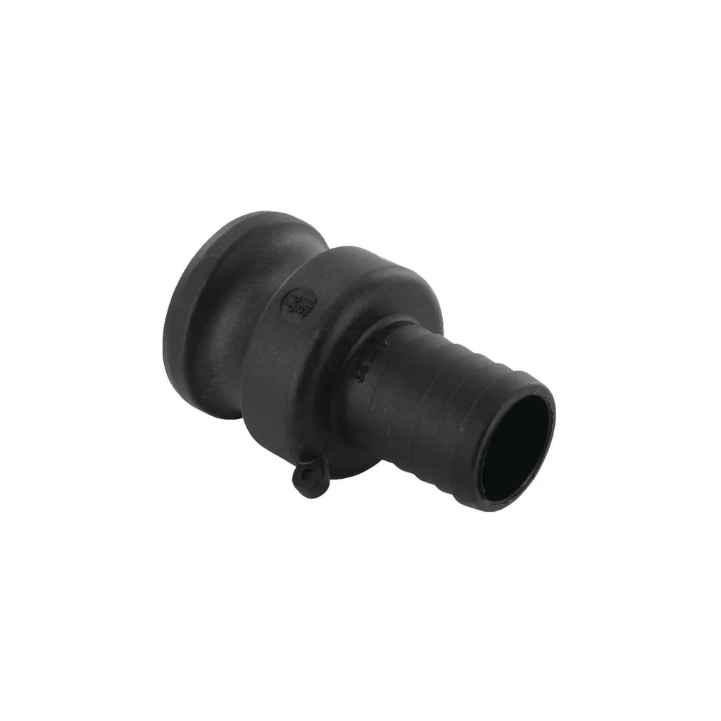 Cuplă Camlock tip E 1 1/2", conexiune furtun, polipropilenă