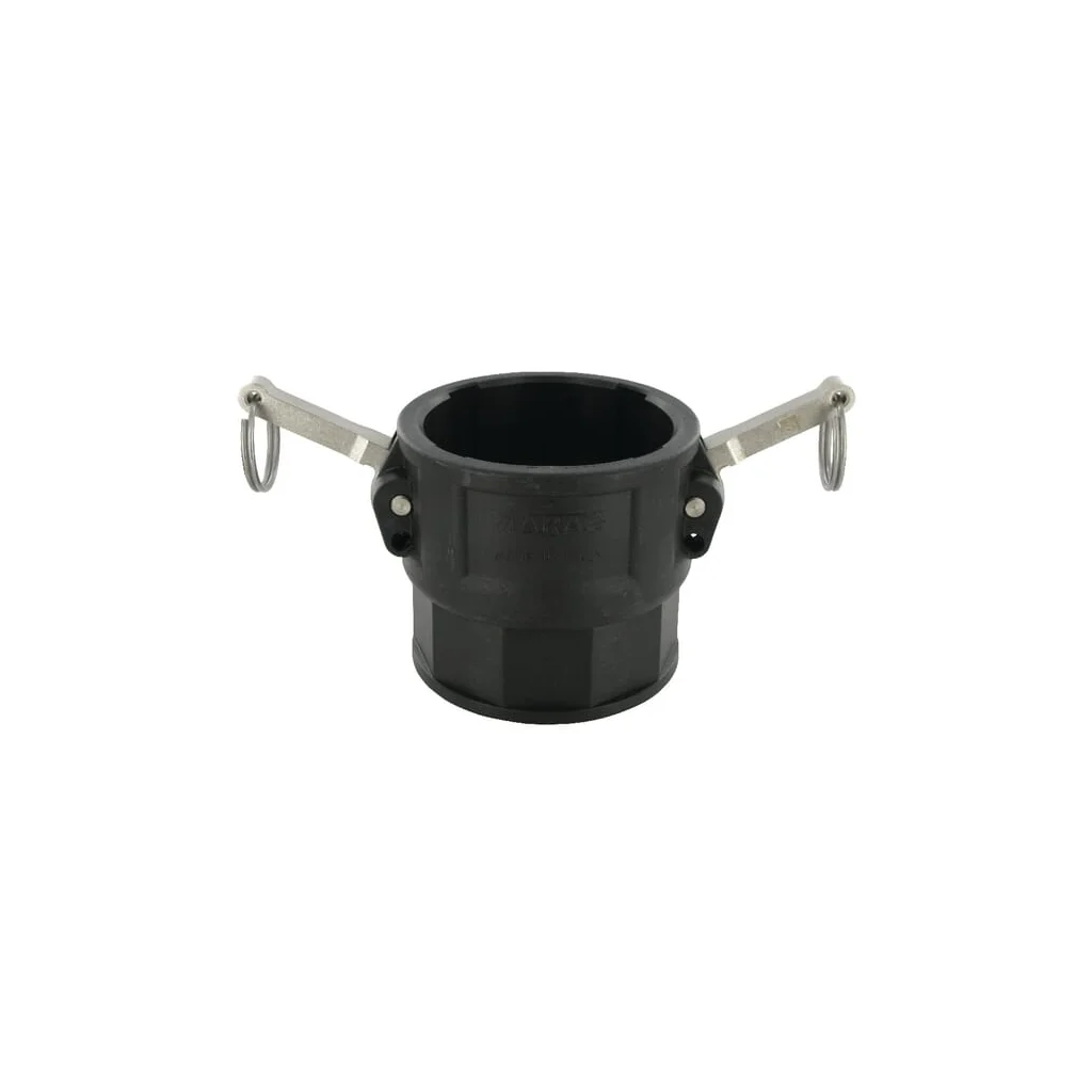 Cuplă Camlock tip D 3", filet mamă, polipropilenă