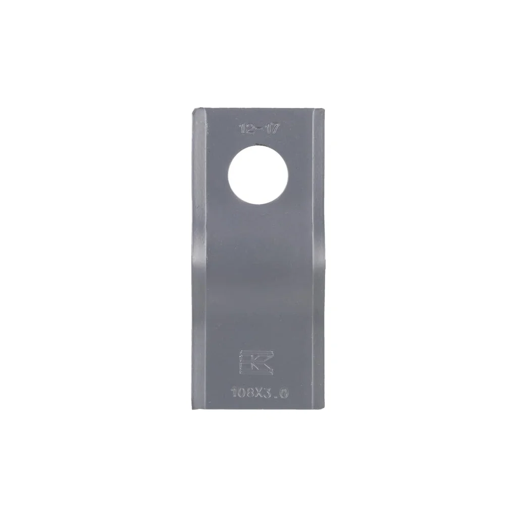 Lamă cositoare stânga/dreapta 108x47x3mm orificiu 21mm pachet 25 buc. potrivită pentru PZ/Marangon