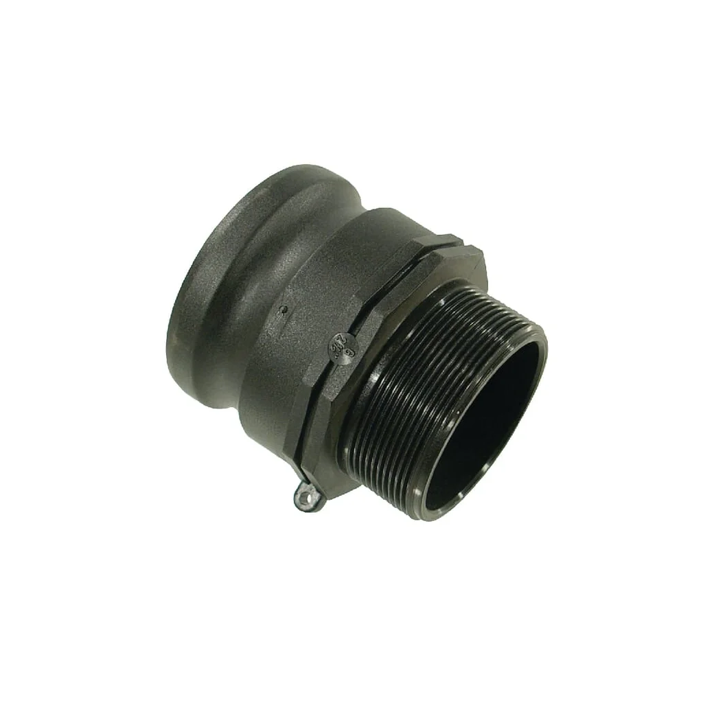 Cuplă Camlock tip F 3" filet tată 2 1/2" polipropilenă