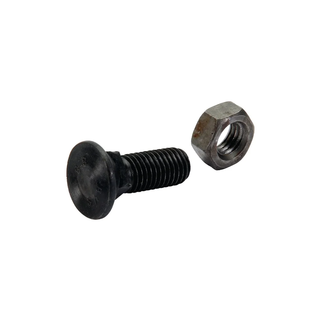 Șurub plug cu gât pătrat și piuliță M14X40mm TFCC