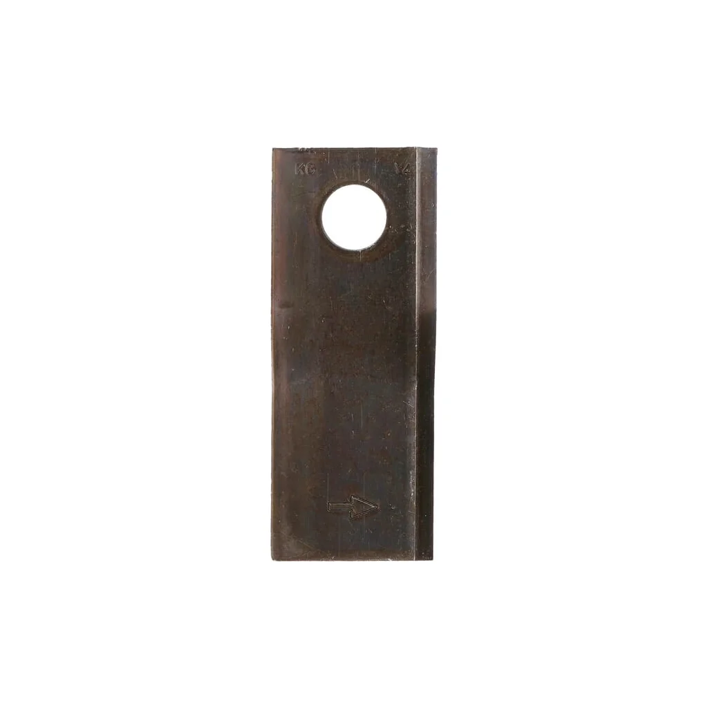 Lamă cositoare stânga 120x48x4mm orificiu 18,5mm pachet 25 buc. potrivită pentru Vicon/Gehl/Lely/New Holland/Pöttinger