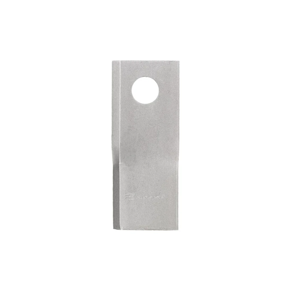 Lamă cositoare dreapta 120x48x4mm orificiu 18,5mm pachet 25 buc. potrivită pentru Vicon/Gehl/Lely/New Holland/Pöttinger