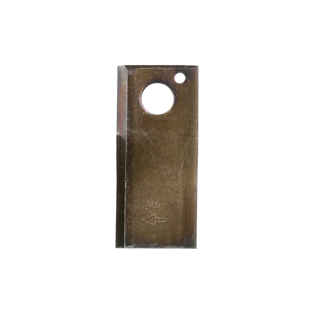 Lamă cositoare dreapta 107x48x4mm orificiu 18,5mm pachet 25 buc. potrivită pentru Vicon/PZ