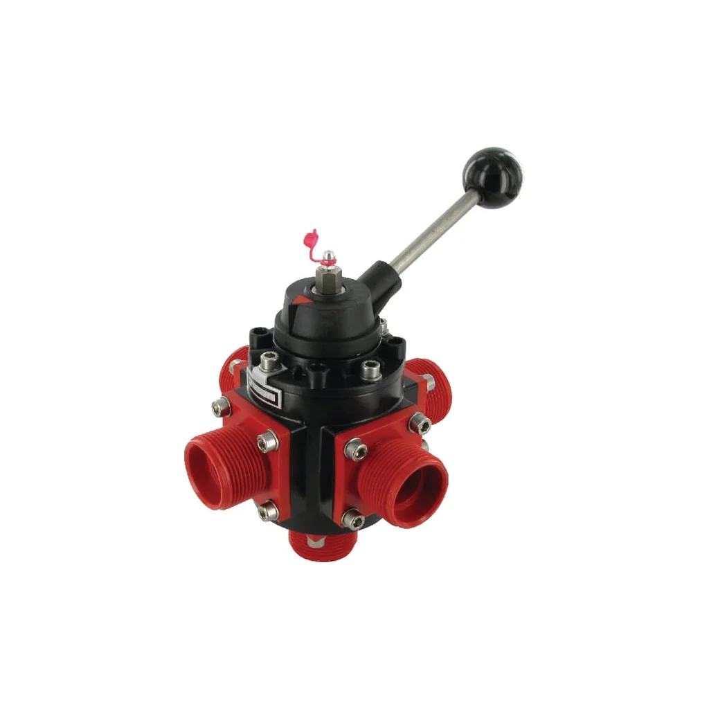 Robinet cu bilă 4/5 căi 1 1/4"
