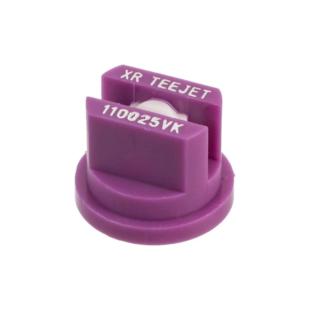 Duză ventilator plat XR 110° 025 mov din material ceramic TeeJet