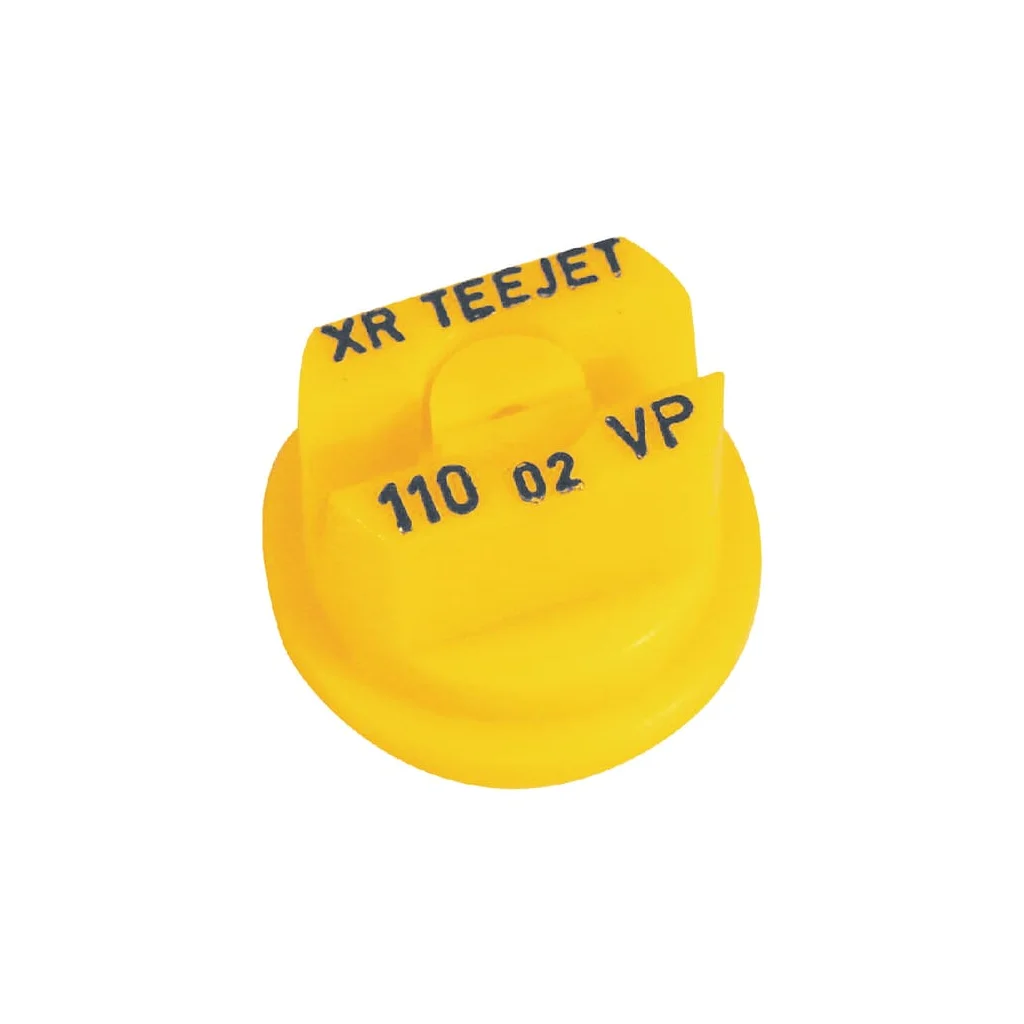 Duză ventilator plat XR 110° 02 galbenă din plastic TeeJet
