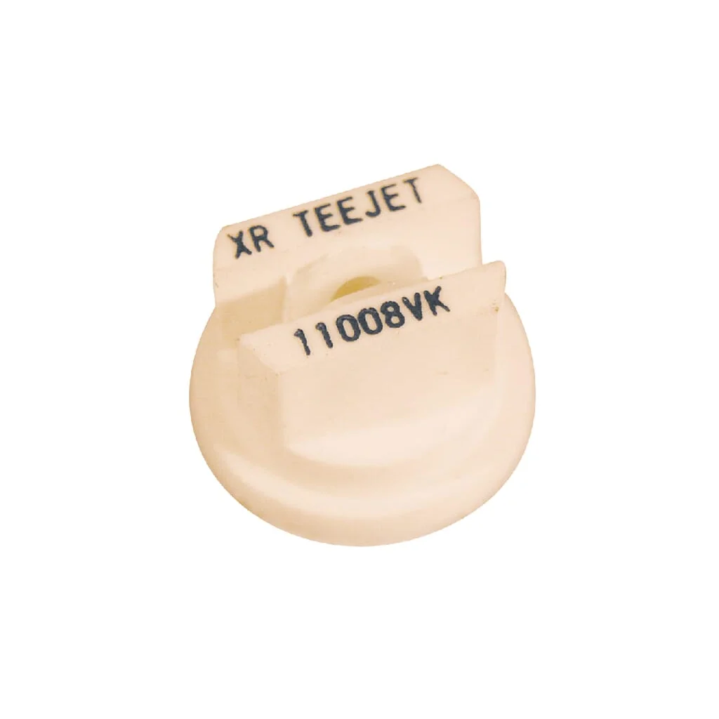 Duză ventilator plat XR 110° 08 albă din material ceramic TeeJet