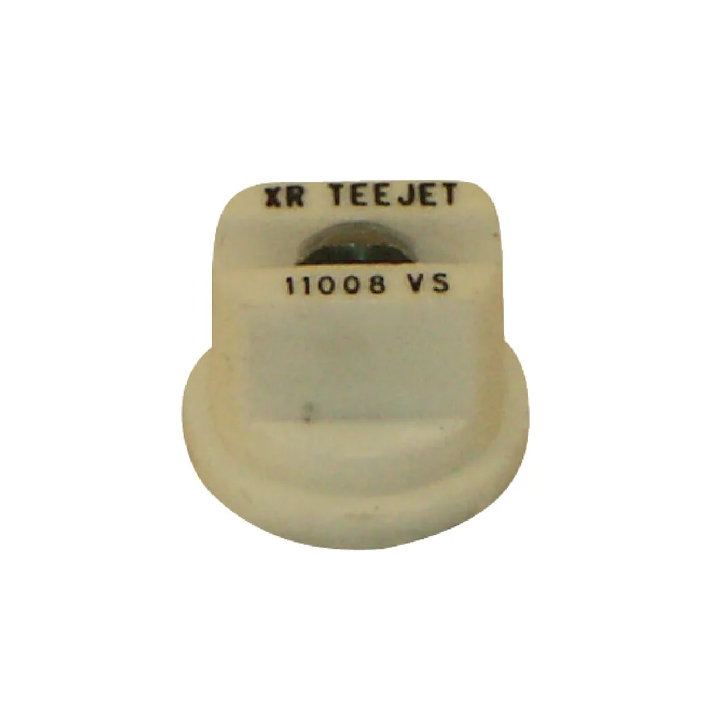 Duză ventilator plat XR 110° 08 albă din oțel inoxidabil TeeJet