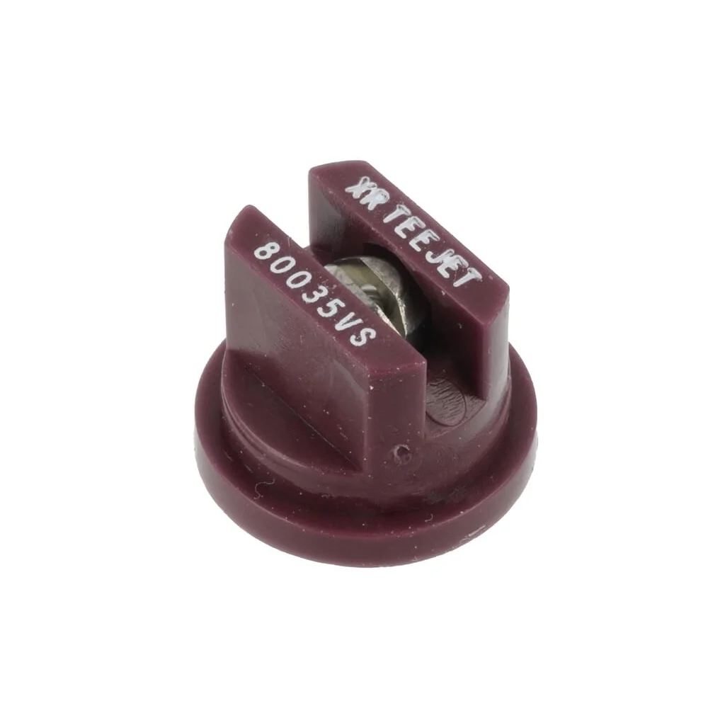 Duză ventilator plat XR 80° 035 roșie din oțel inoxidabil TeeJet