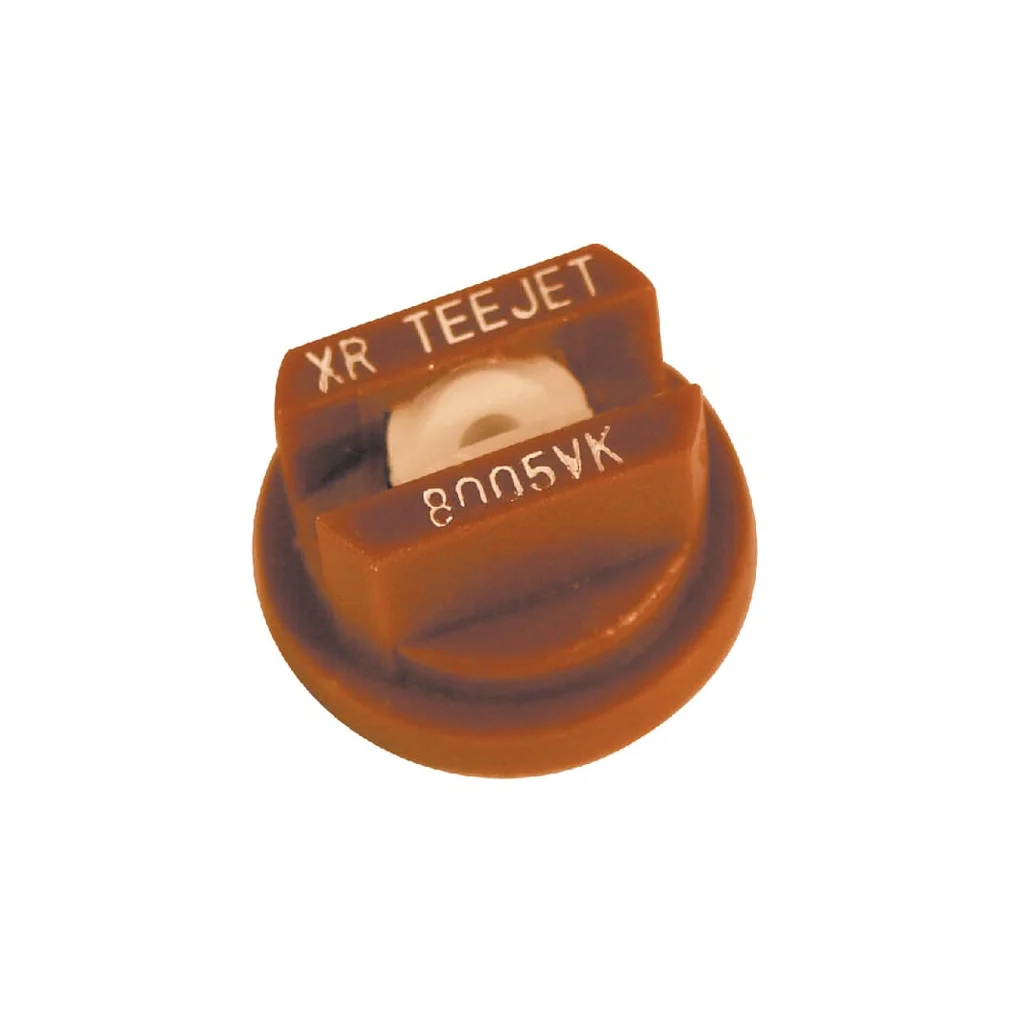 Duză ventilator plat XR 80° 05 maro din material ceramic TeeJet