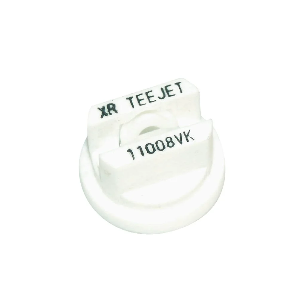 Duză ventilator plat XR 80° 08 albă din material ceramic TeeJet