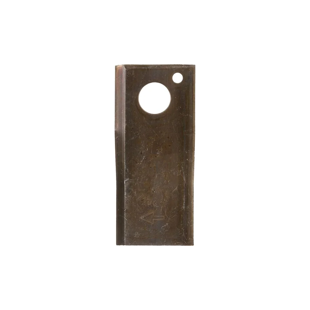 Lamă cositoare dreapta 107x48x4mm orificiu 18,5mm potrivită pentru Kuhn