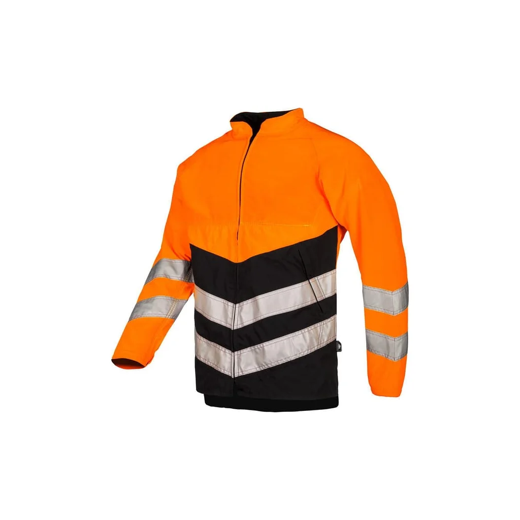 Jachetă protecție motofierăstrău reflectorizantă Hi-vis portocalie/neagră 2XL BasePro SIP