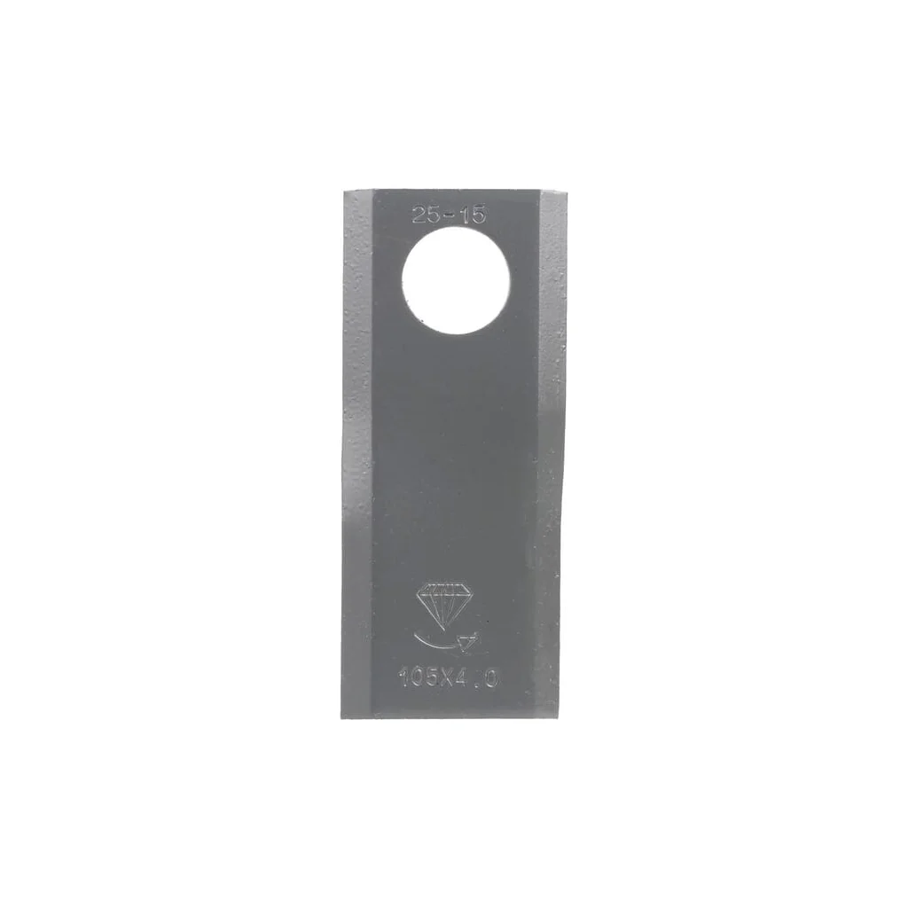 Lamă cositoare stânga 107x45x4mm orificiu 21mm pachet 25 buc. potrivită pentru Gyrland